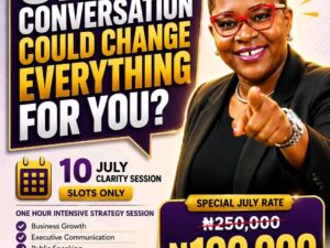 JULY CLARITY SESSION WITH DR. SOLA