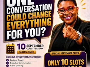 SEPTEMBER CLARITY SESSION WITH DR. SOLA
