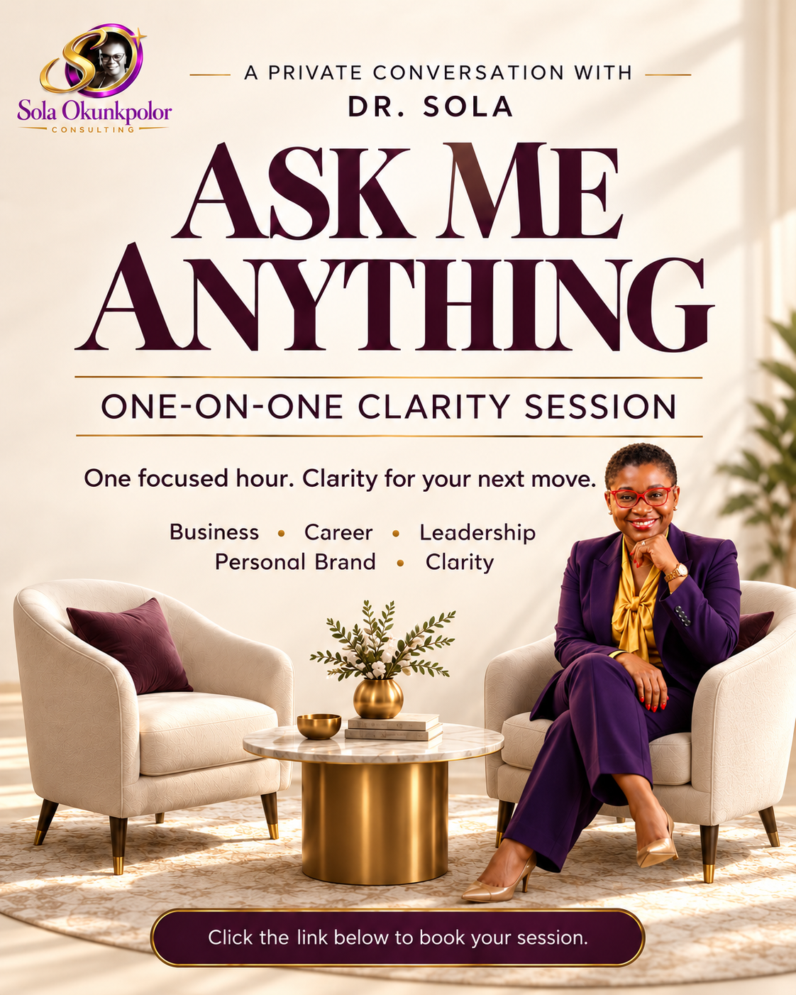 ASK ME ANYTHING ONE - ON - ONE CLARITY SESSION